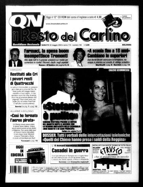 Il Resto del Carlino : giornale dell'Emilia